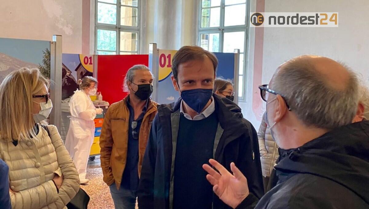 Villa Manin di Passariano trasformata in punto vaccinale - 