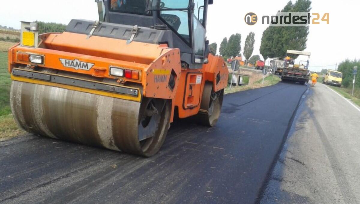 Iniziati i lavori di asfaltatura di alcune strade ex-provinciali a Fiume Veneto - 