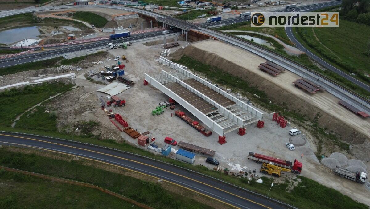 Autovie, varo cavalcavia Nodo Portogruaro e altri lavori weekend - 