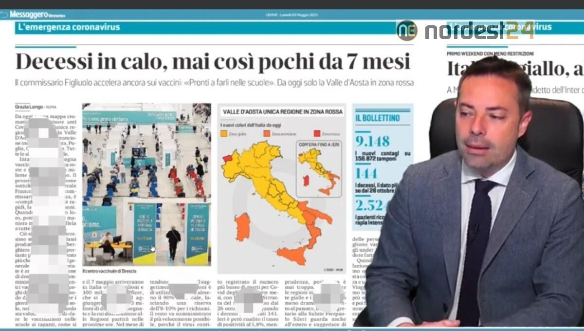 Decessi in calo, al minimo dopo 7 mesi. Rassegna stampa 3 maggio - 