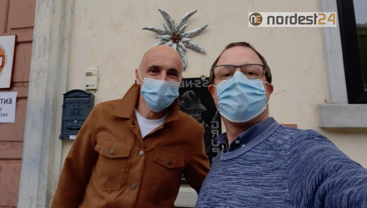 Campoformido, il vicesindaco Romanini fino a Paularo per la vaccinazione antiCovid - 