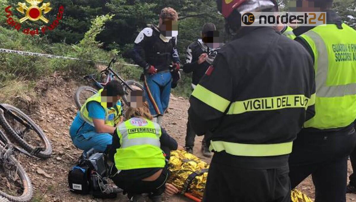 Ciclista sbalzato dal ponte di Ravedis da un'automobile - 
