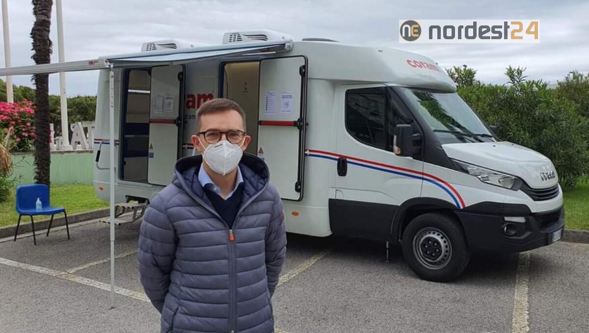 Attivato a Lignano un servizio mobile per tamponi Covid - 
