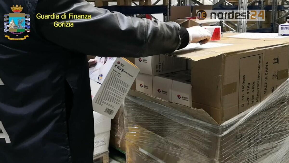 Gorizia. Sequestro di 50 milioni di D.P.I. non conformi alle normative vigenti - 
