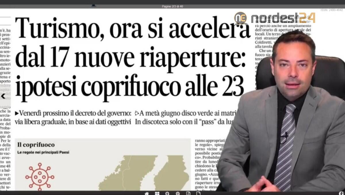 Si accelera, dal 17 nuove aperture. Rassegna stampa 6 maggio - 