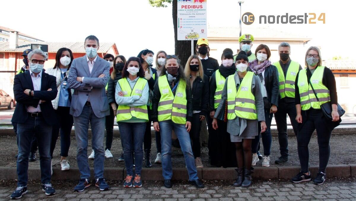 Pedibus, a Pordenone il tragitto casa scuola in sicurezza con gli amici - 