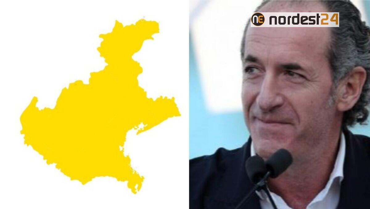 Zaia, "Rt alto ma Veneto non rischia zona arancione, ancora giallo" - 