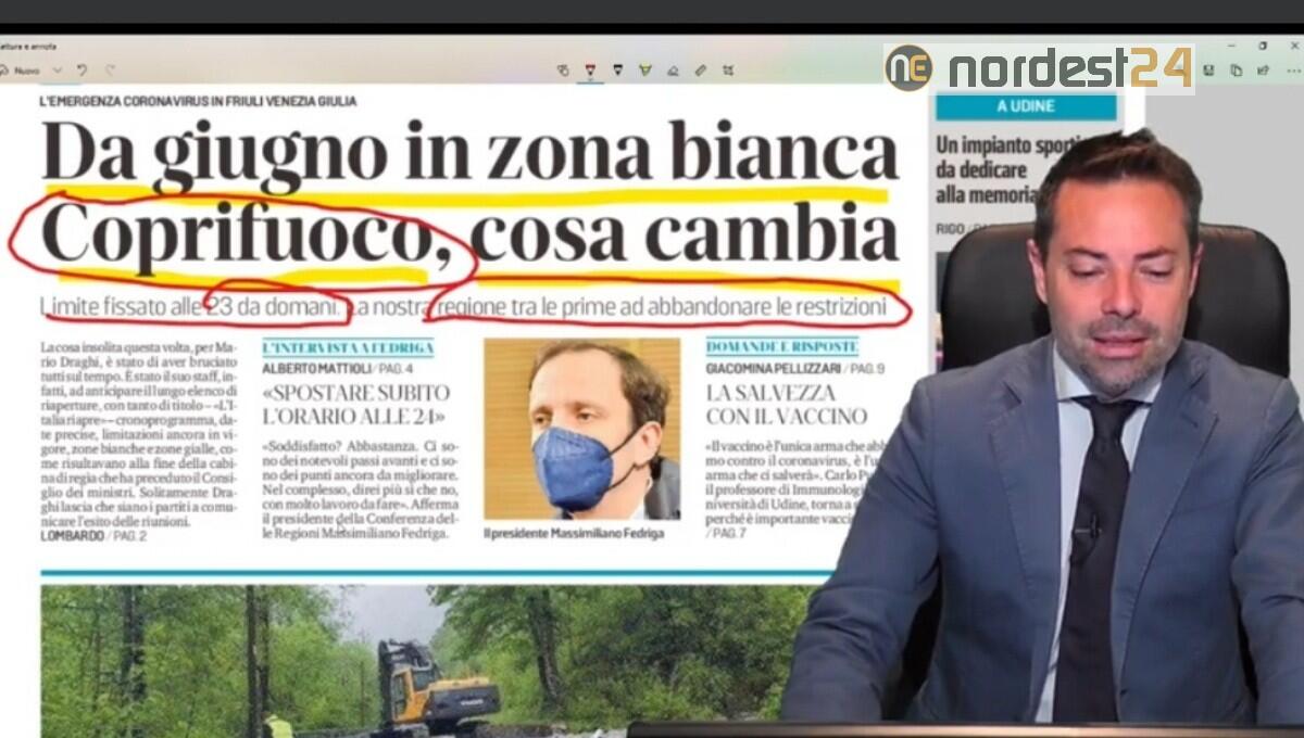 Zona bianca dal 1° giugno. Rassegna stampa 18 maggio - 