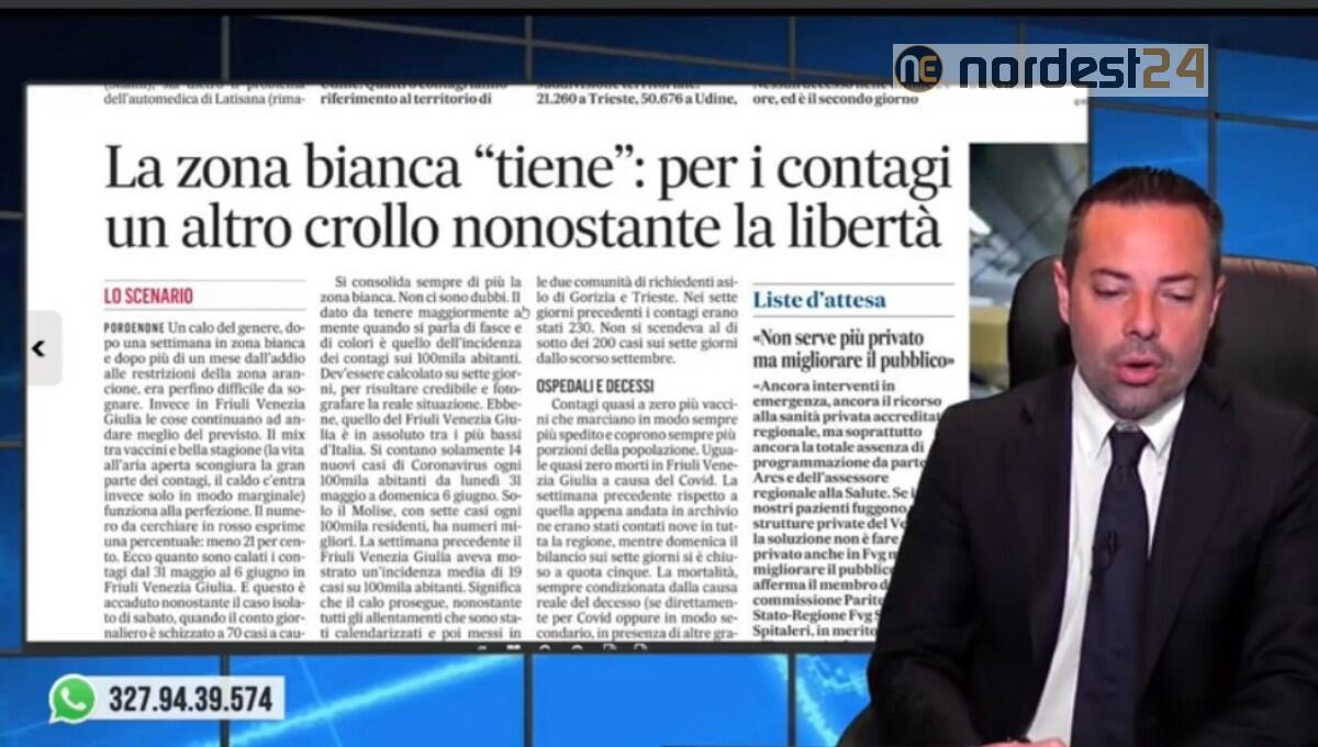 Contagi, altro crollo nonostante riaperture. Rassegna stampa 8 giugno - 