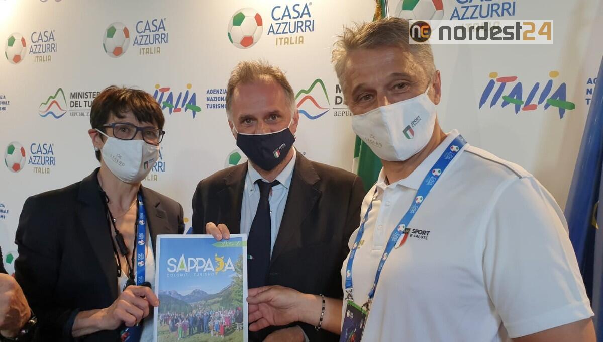 Manuela Di Centa e Silvio Fauner a Roma da Garavaglia per parlare di sport e turismo - 