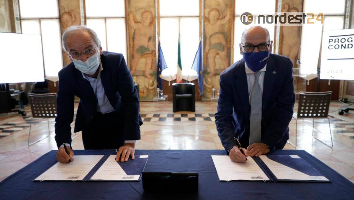 Firmato l'accordo 2021 tra Università di Udine e Fondazione Friuli - 