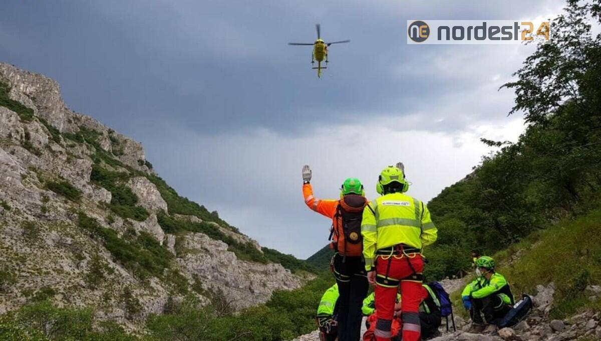 Venzone. Parapendio su un albero: scattati i soccorsi - 