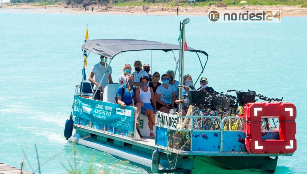 Riparte l’X River: da Lignano a Bibione il trasporto per pedoni e ciclisti - 