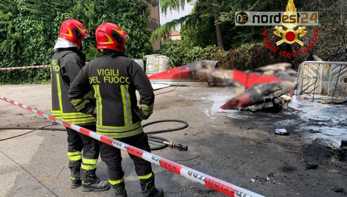 Precipita un aereo monomotore leggero e si incendia: deceduto il pilota - 