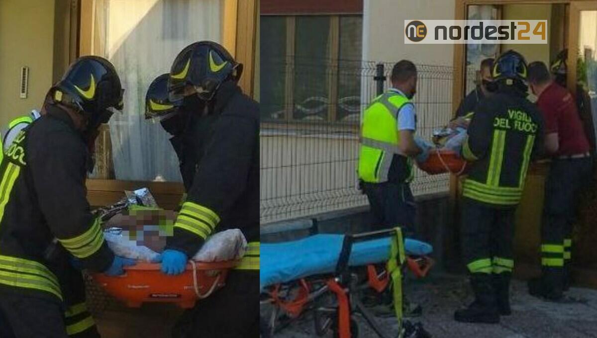 Anziano cade dal letto e rimane immobilizzato: soccorso dai vigili del fuoco - 