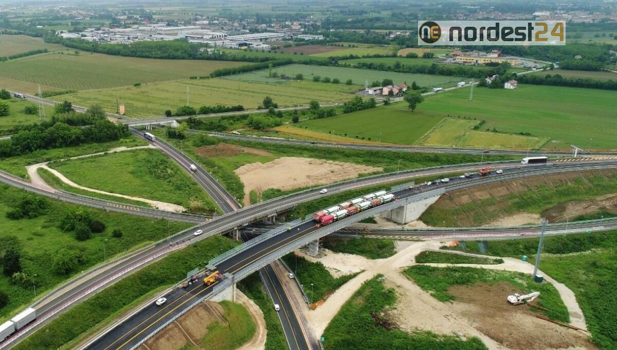 Autostrada, due notti di chiusura Nodo di Palmanova (ramo Venezia - Udine) - 