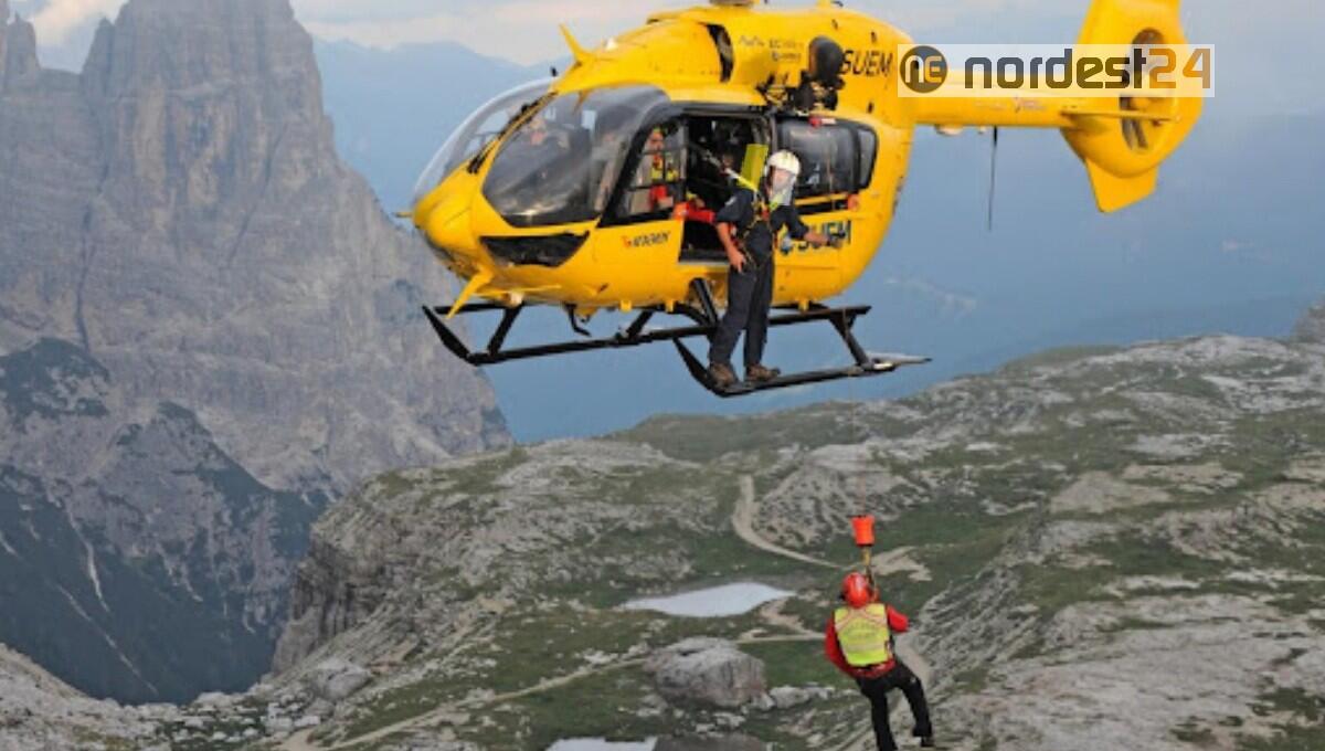 Malore sulla Ferrata della Memoria: soccorso 30enne con verricello di 60 metri - 