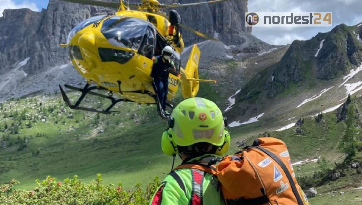 Due interventi in montagna per il Soccorso alpino: feriti 2 Veneti - 