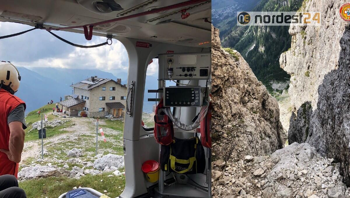 Escursionista di Portogruaro scivola per 40 metri: morto Angelo Silvano Cotugno - 