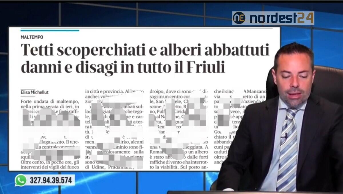Maltempo, tetti scoperchiati e alberi abbattuti. Rassegna stampa 28 luglio - 