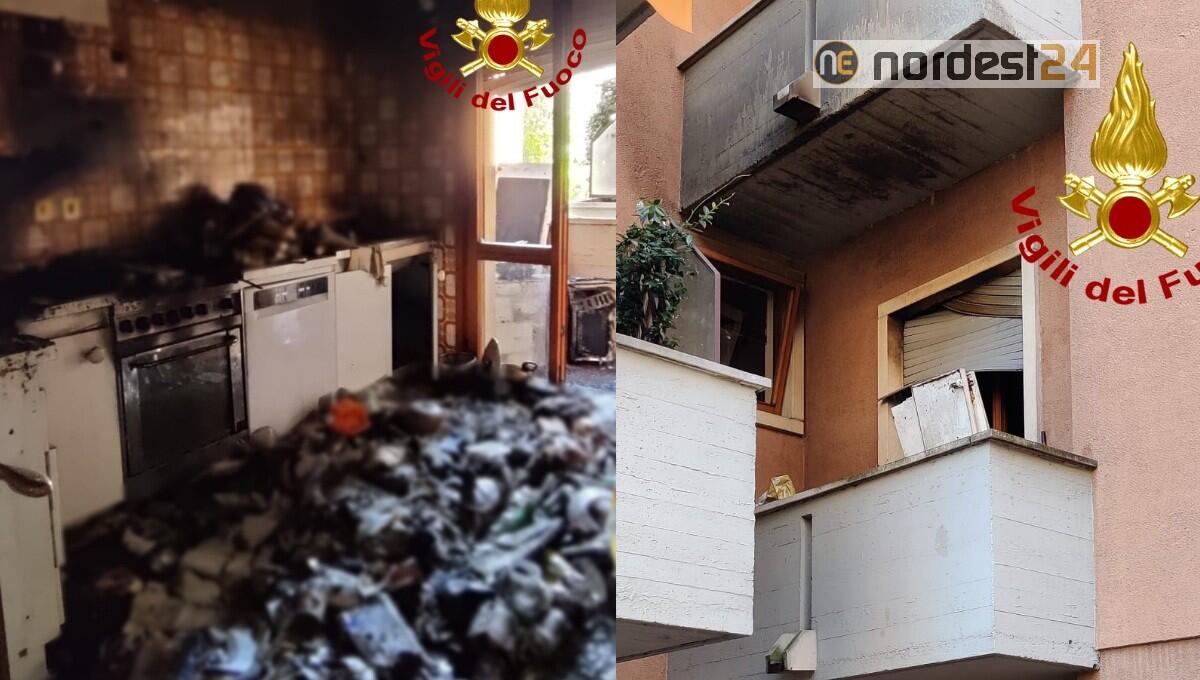 Incendio in appartamento, brucia la cucina: nessuna persona ferita - 