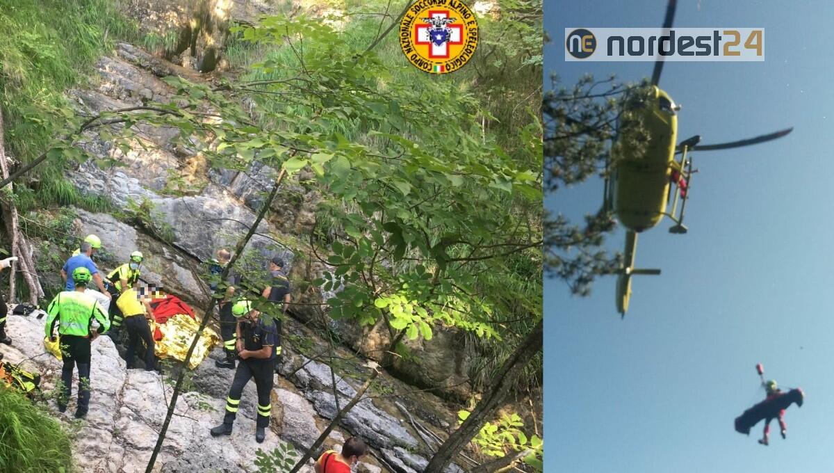 Scivola e impatta sulle rocce: soccorsa 27enne di Udine - 