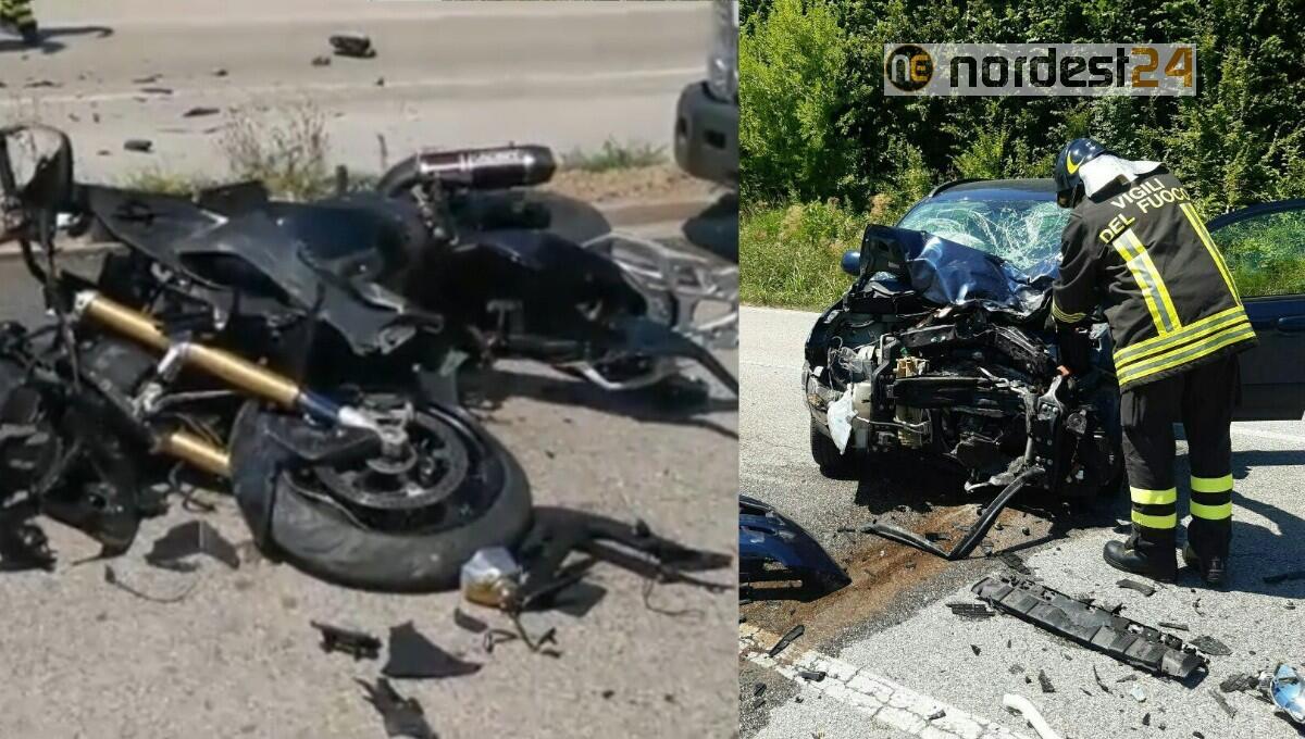 Scontro moto-auto: deceduta la 42enne Chiara Temporale, grave Andrea Portolan - 