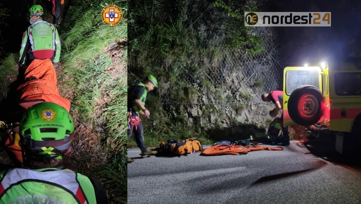 Parte per vedere i camosci, ma scivola ruzzolando per decine di metri: soccorso 38enne - 