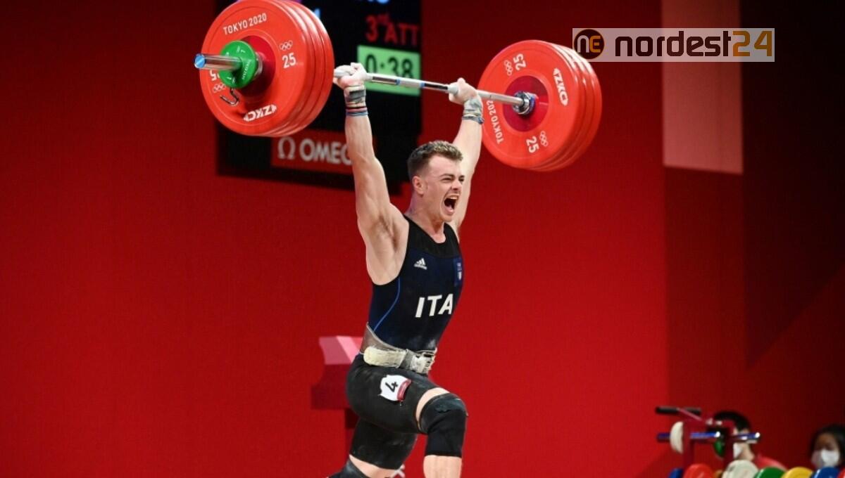 Tokyo 2020, il pordenonese Mirko Zanni bronzo nel sollevamento pesi - 
