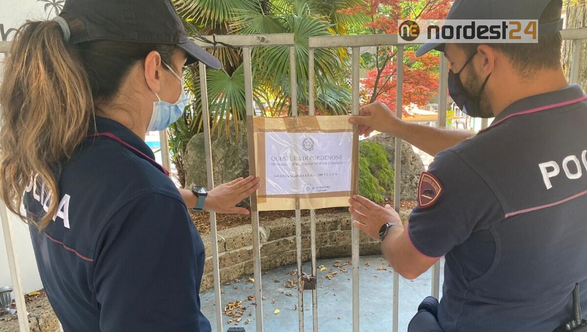 La Questura chiude il "Papi Beach" di Roveredo e propone la revoca della Licenza - 