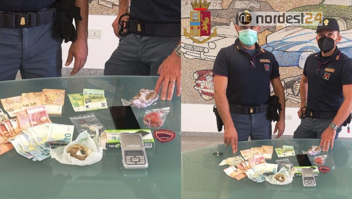 Droga nascosta nei jeans fissata con lo scotch: 18enne arrestato per spaccio - 