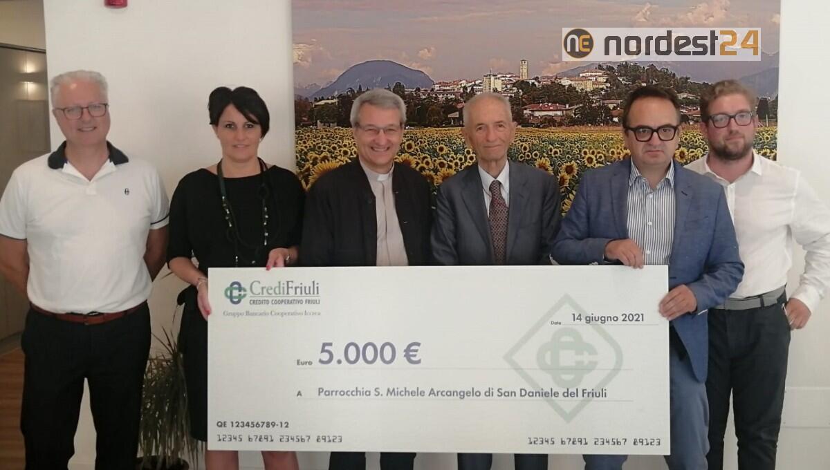 CrediFriuli: sostegno al risanamento della facciata del santuario della Madonna di Strada di San Daniele - 