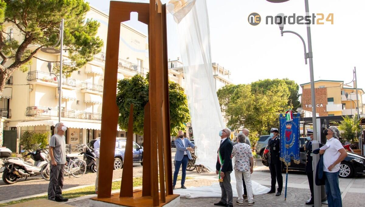 Jesolo, "Passaggi", una nuova scultura per la città - 