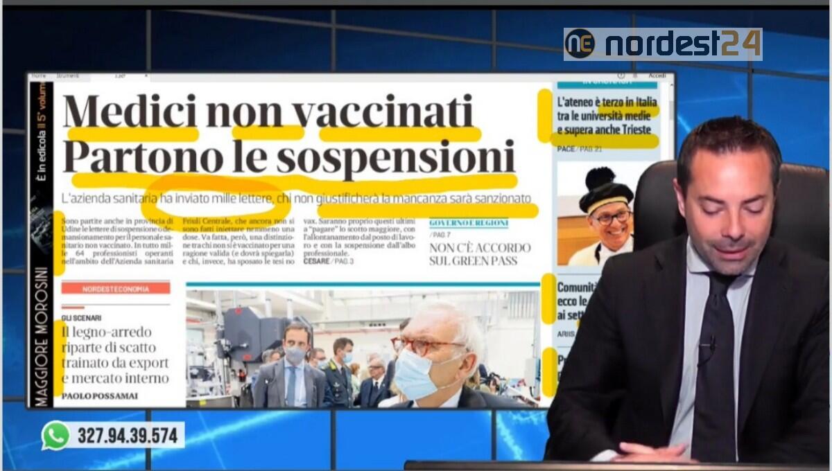 Sospensione dei medici non vaccinati. Rassegna stampa 20 luglio - 