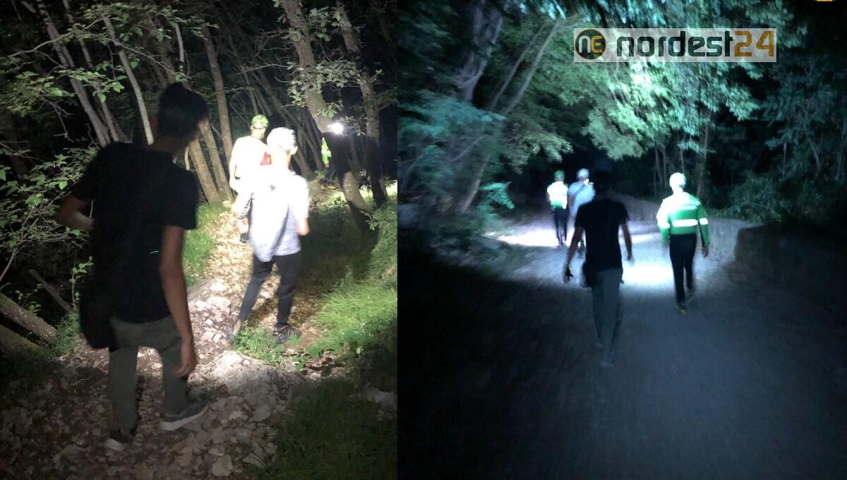 Tratti in salvo in Val Rosandra sul Monte Carso due fratelli - 