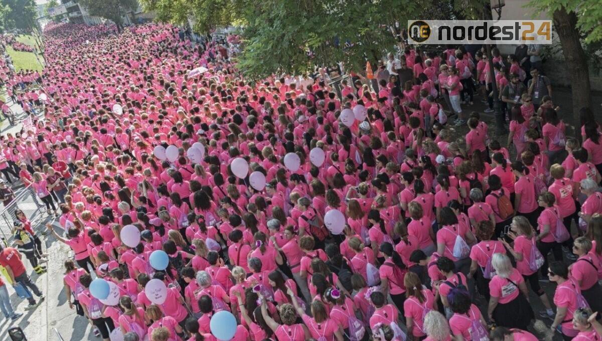 Treviso in Rosa, domenica 1500 donne di corsa per solidarietà - 