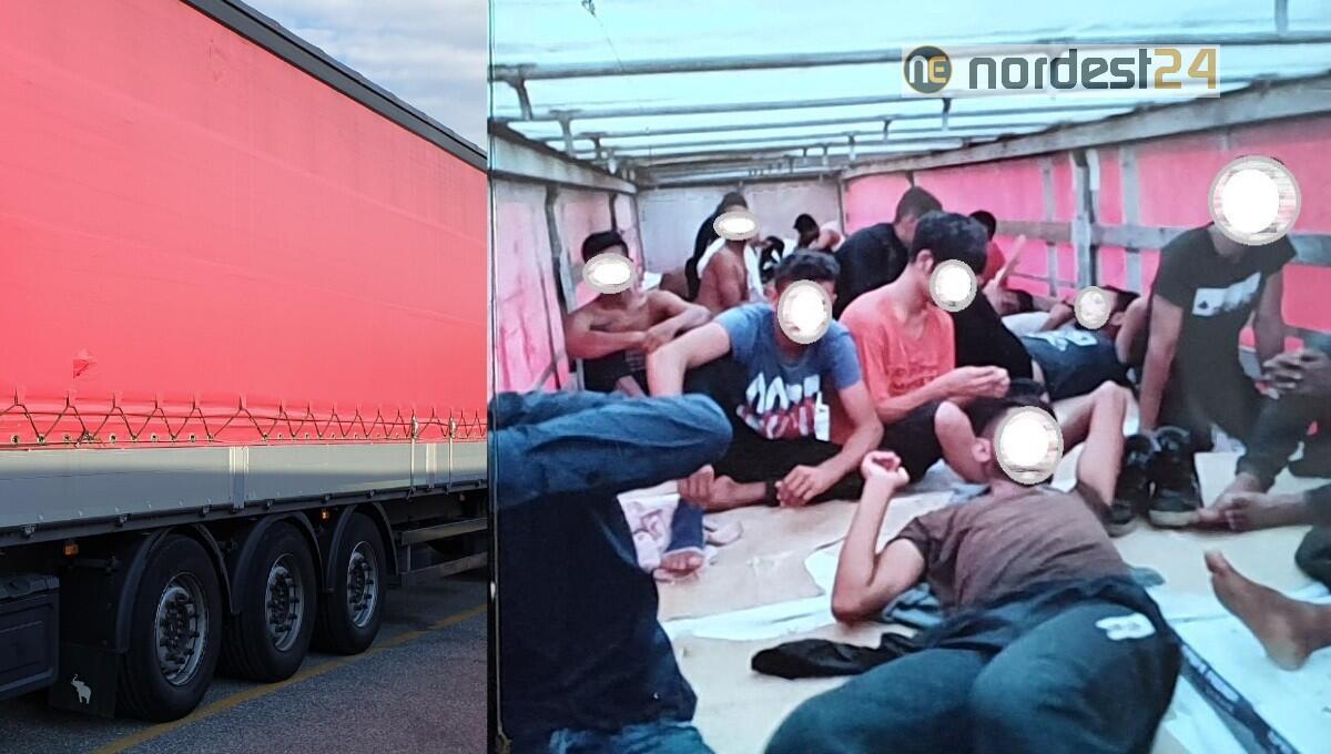 Nascosti in un Tir serbo: sorpresi 35 migranti di cui 13 minori - 