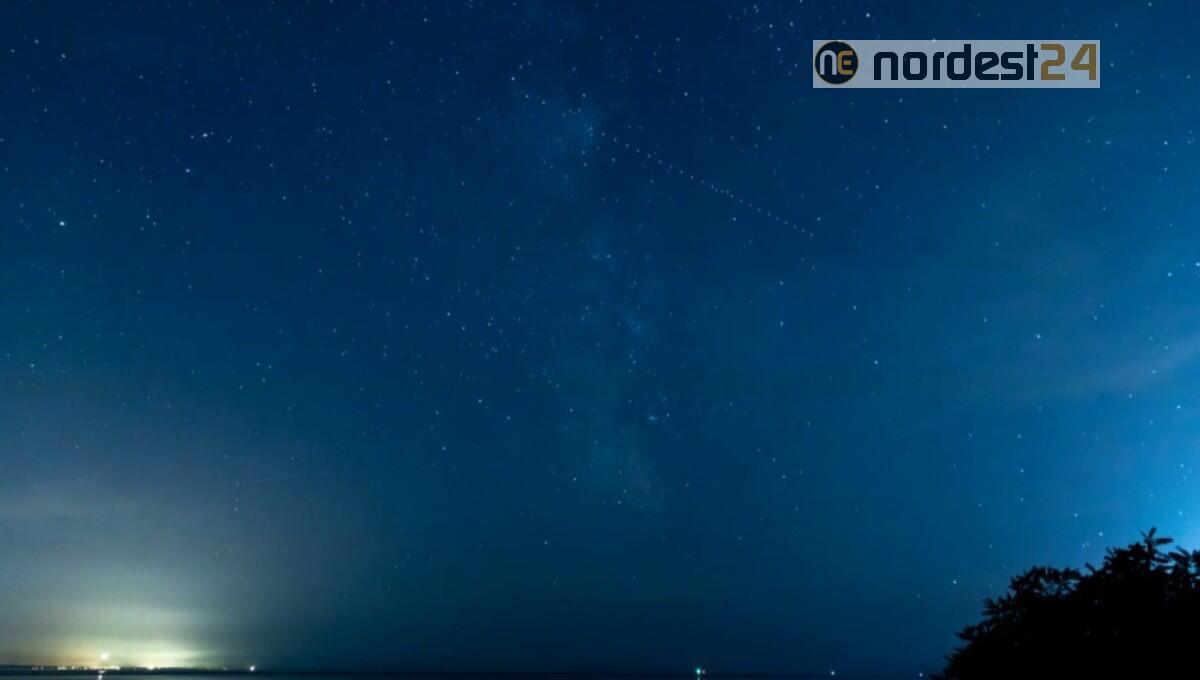 Ecco le stelle cadenti, il video dall'Isola di Grado - 