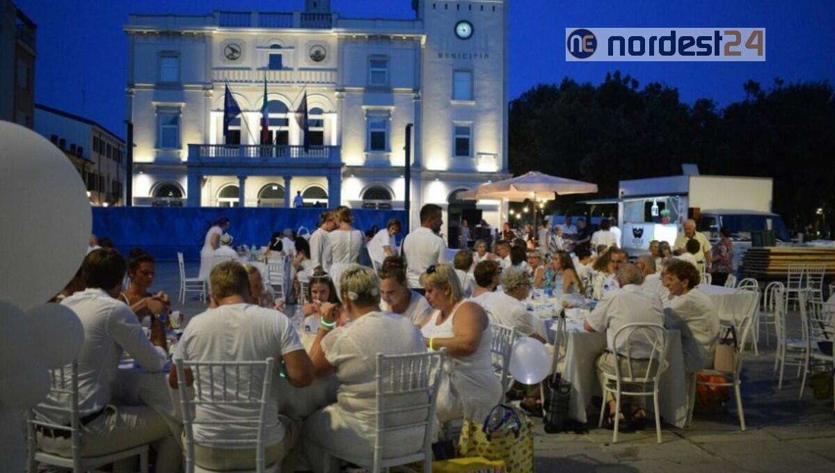 Il Grangalà, Cena in bianco ritorna a Monfalcone in piazza della Repubblica - 