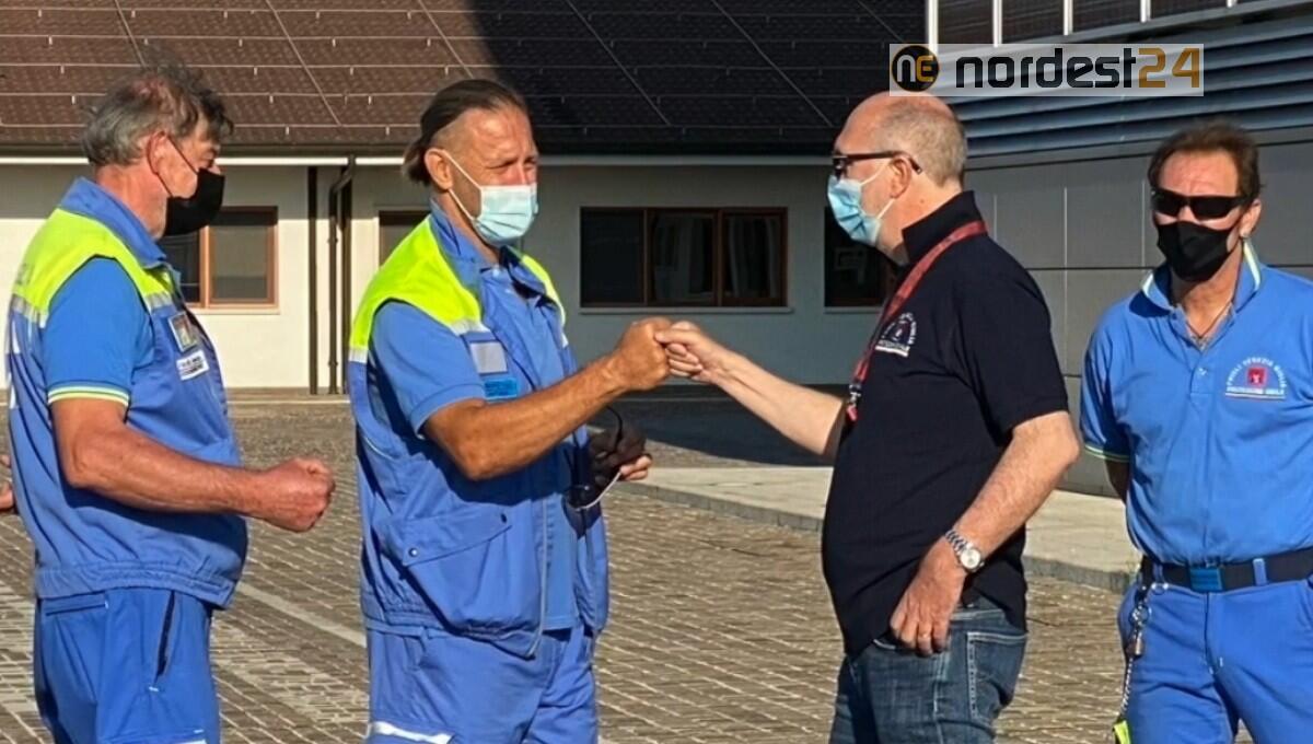 Incendi, partiti all'alba altri volontari "di valore" dal Fvg per la Sicilia - 