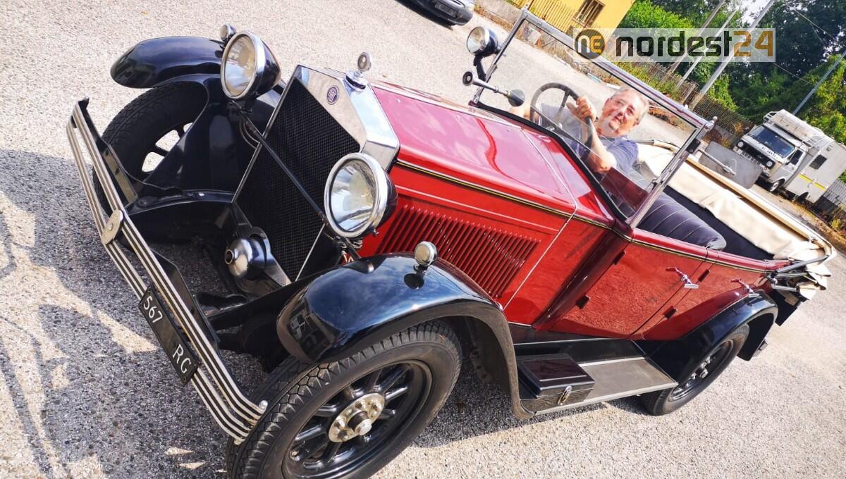 A Povoletto storica Fiat Torpedo in mostra a Calici di Stelle - 