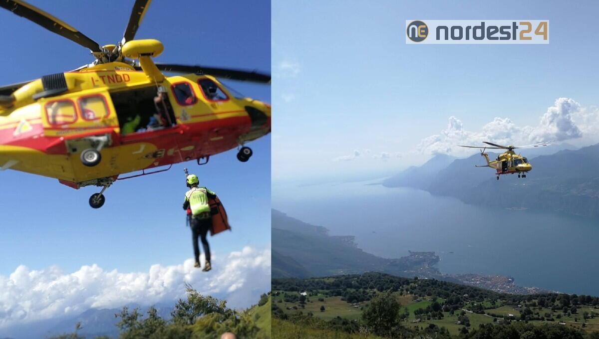 Parapendio biposto precipita al suolo: due feriti - 