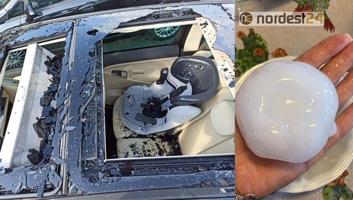 Grandinata a Fiume Veneto: sul sito del comune modulistica per la stima dei danni - 