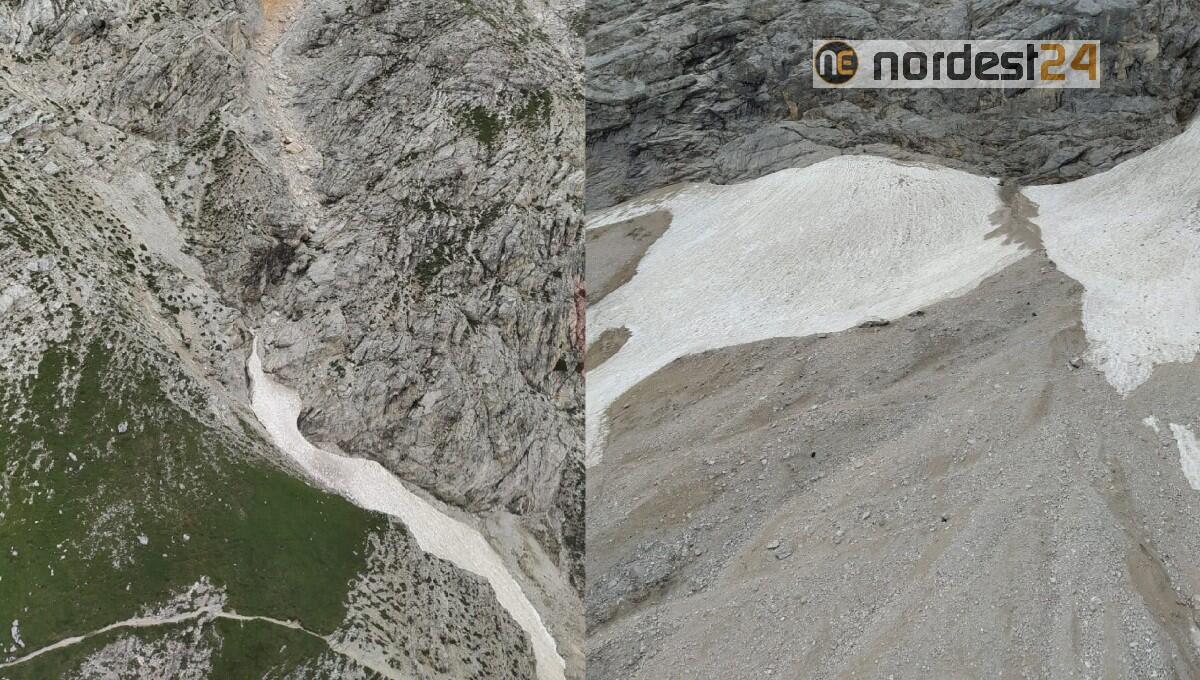 Verificate due frane sul Civetta: nessuna persona coinvolta - 