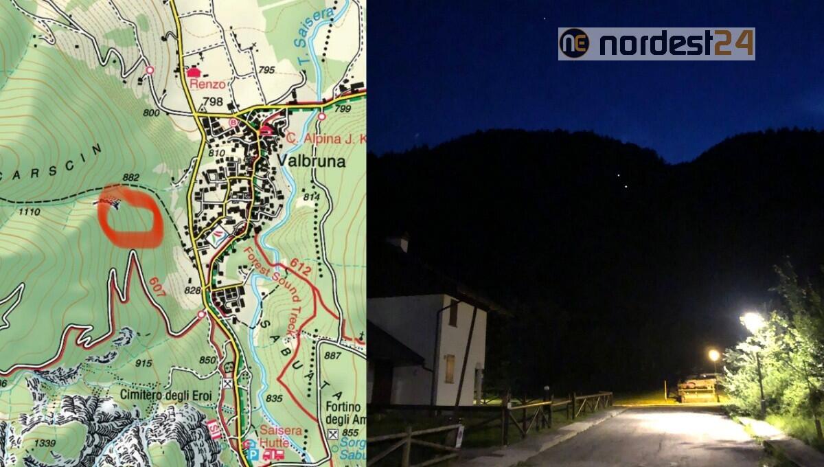 Diciottenne si perde nei boschi sopra Valbruna: trovato, ricondotto a valle - 