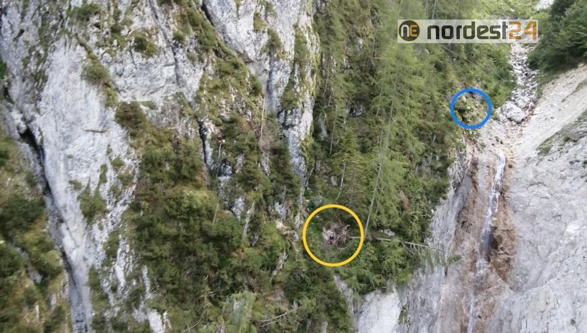 Donna precipita per 20 metri e recupero di un escursionista disperso - 