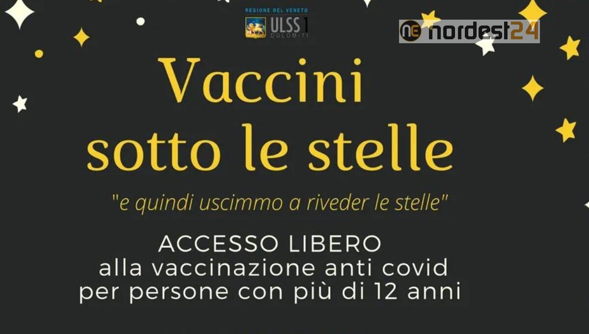 Veneto. Arrivano i "Vaccini sotto le stelle": nelle piazze, di sera, con accesso libero - 