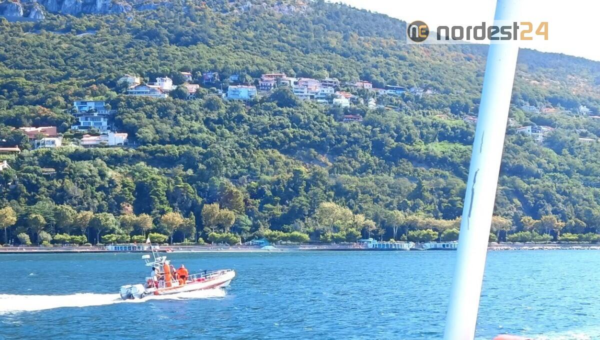 Trieste. Surfista in difficoltà al largo di Barcola all'altezza dei Topolini - 