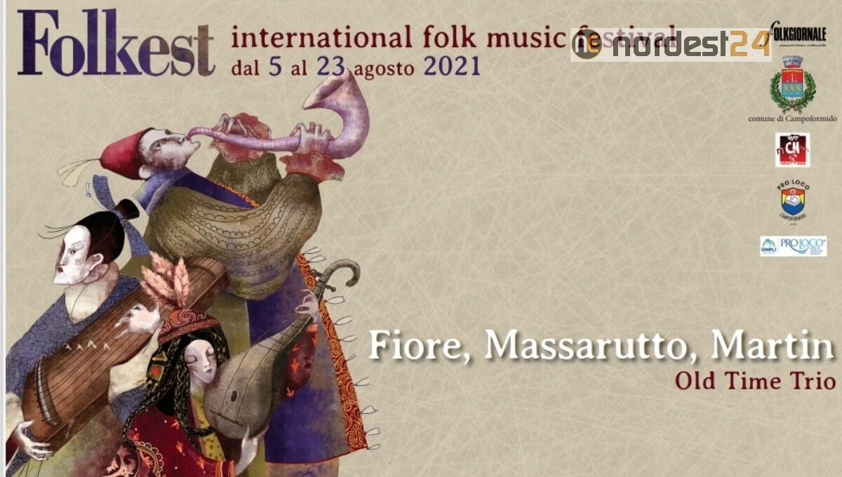 Folkest a Campoformido con Old Time Trio apre "E...State Campoformidabile" - 