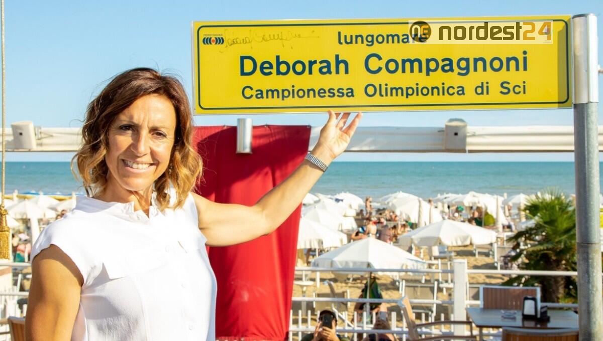Una nuova stella illumina il lungomare di Jesolo: è Deborah Compagnoni - 